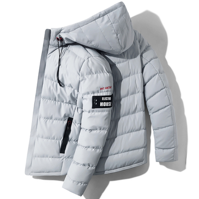 男士冬季羽绒棉服休闲外套保暖棉袄上衣男装