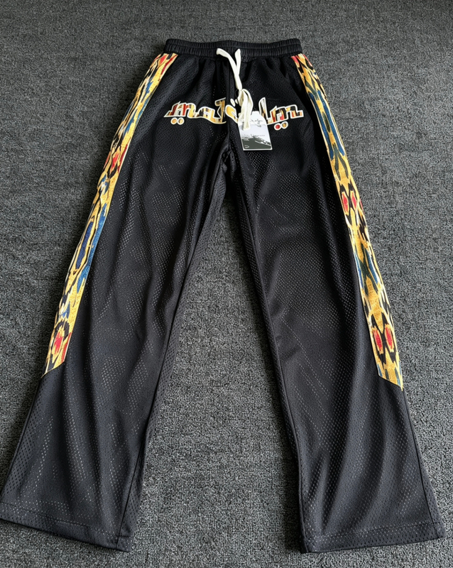 Kamiran Ma3Colm Adelaide Series 3.0 Double-Layer Mesh Pants Sports Straight-Leg Casual Ethnic Style