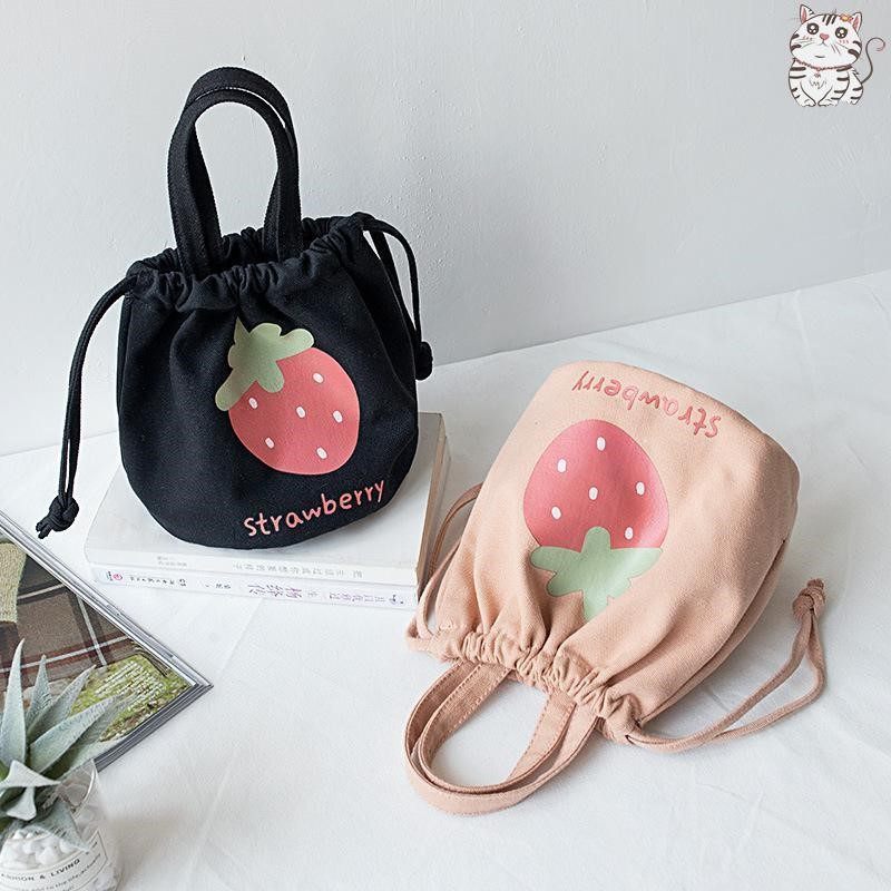 Small bag Hand aluminum foil cute insulation bag small number lunch bag big number for work with lunch hand carrying lunch box