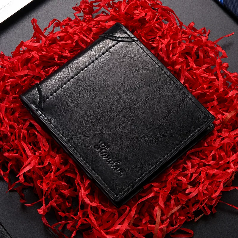 Short thin retro wallet