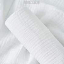 新生儿棉可洗透气纯棉纱介子布芥子春夏布全尿片婴儿吸水8尿布条