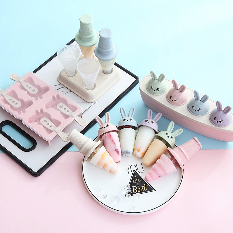 Ice cream mold home frozen ice lolly popsicle eating ice cream sorbet self-made children's net red mini grinder