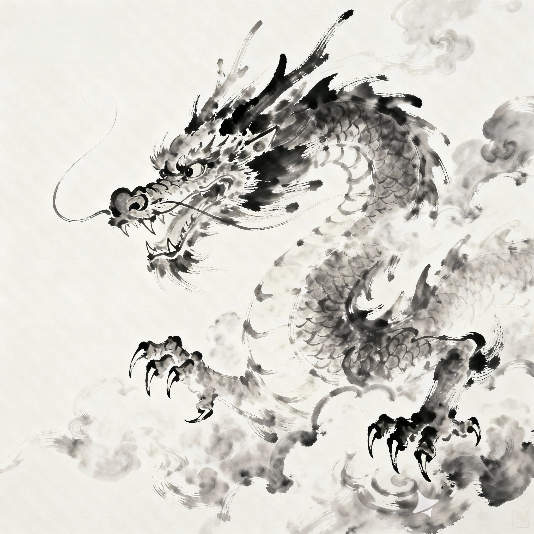 龙鸣阁的LOGO