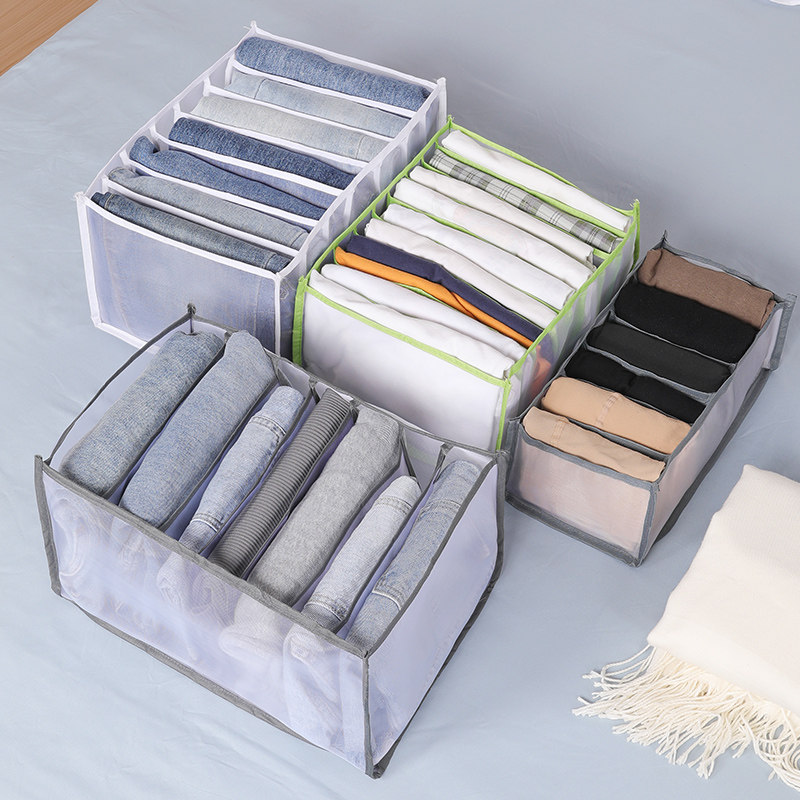 Folding clothes artifact T-shirt shirt folding clothes board pants sweater separation storage wardrobe clothes classification finishing artifact