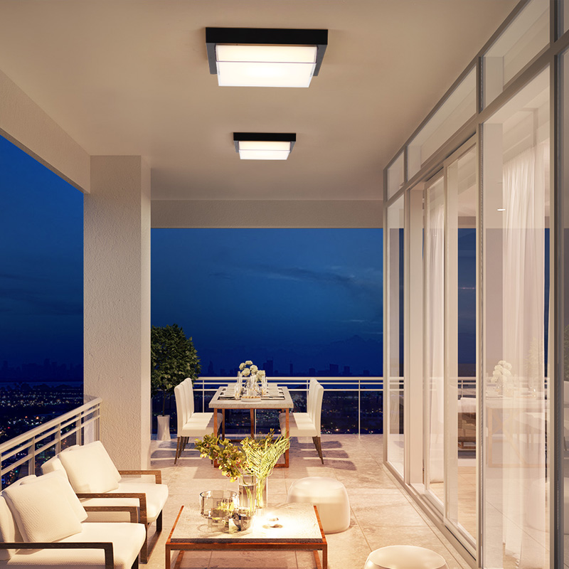 Balcony light ceiling light LED outdoor gate courtyard waterproof insect-proof moisture-proof 2021 new outdoor ceiling light