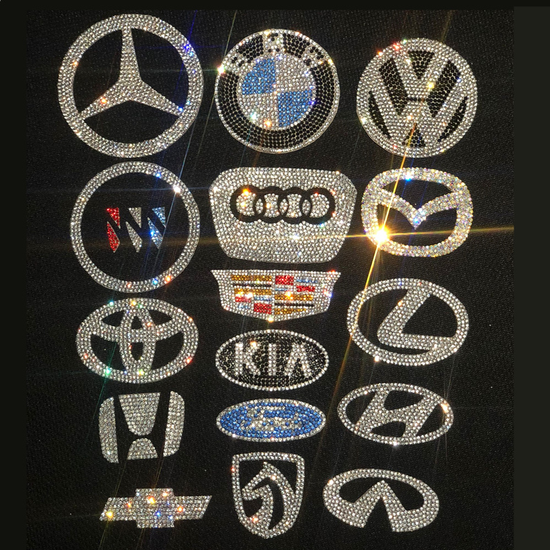 The French lion's map insert is suitable for the Penserfos Honda Toyota Hyundai self-da KIA car label change decorated car stickup drill