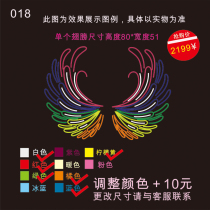  LED advertising signboard logo letter production door head custom neon flex luminous word custom facade ins