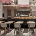 Thượng Hải ham ăn nhà hàng bàn ăn và ghế kết hợp nhà hàng sáng tạo lưới nội thất màu đỏ kỹ thuật tùy chỉnh đồ nội thất cao cấp - FnB Furniture FnB Furniture