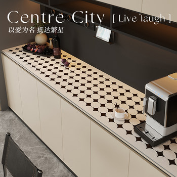 Waterproof and oil-resistant leather tablecloth sideboard table top pad Waterproof and oil-resistant leather tablecloth sideboard table top pad