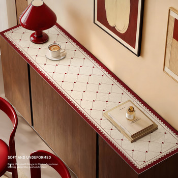New year atmosphere red sideboard table mat New year atmosphere red sideboard table mat