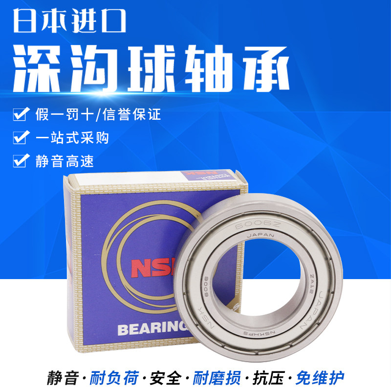 Japan imports NSK bearings 6300 6301 6302 6303 6304 6305 6306 6307ZZ DDU