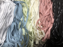 Brand elastic letters with piping strips home textile pillows piping ropes curtain edging sofa and sportswear lining strips