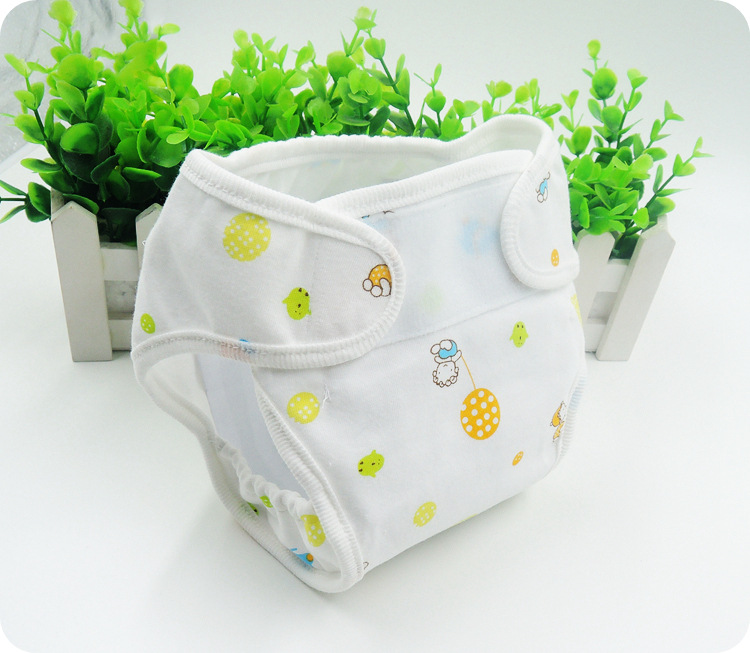 Baby diaper pants washable baby diaper pocket breathable cotton leak-proof diaper pants Waterproof spring and summer newborn diapers