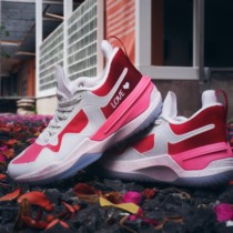 Pike Morphology Extremely Flashy 3 Generations Basketball Shoes Male Cherry Blossom Gradient Powder Real Fight Low Bunch Sneakers Shoes Set Man Festival Qualification