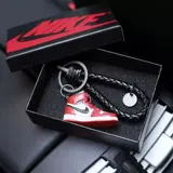 Air Jordan 1, ключи от машины, креативный брелок, баскетбольная спортивная обувь, украшение на сумку для влюбленных подходит для мужчин и женщин, подарок на день рождения