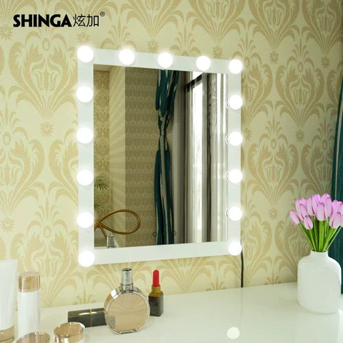炫加 Настенное зеркало, светодиодная светодиодная лента, лампочка, индивидуальный заполняющий свет, популярно в интернете