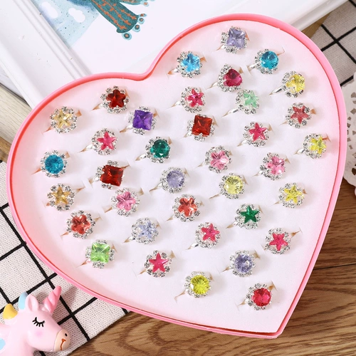 Коробка для косметики, детская игрушка, комплект для принцессы для одевания, подарок на день рождения