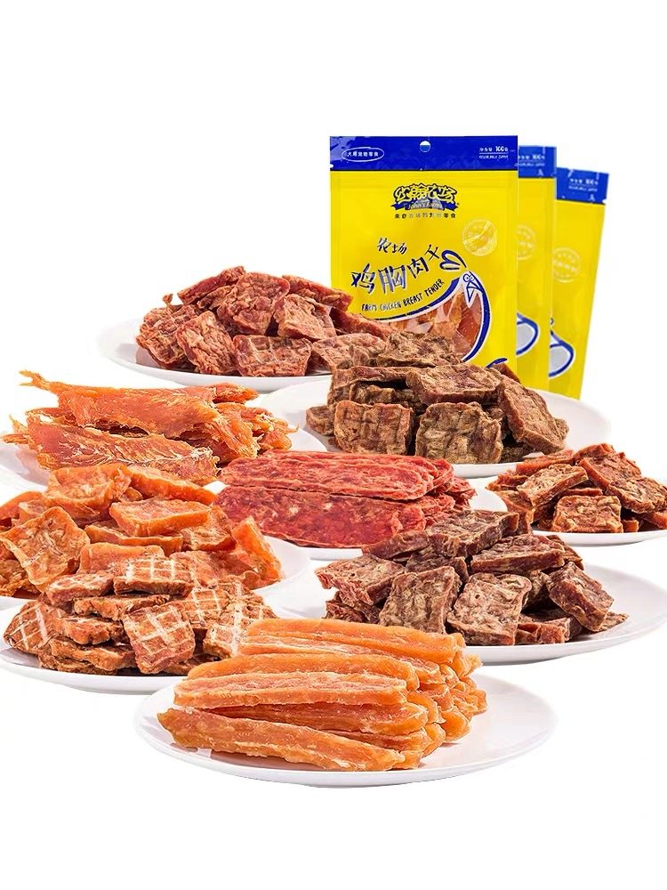 John Farm Chicken Breed Duck Beef Dry-grinded Tooth Band Bulls Back Husbands and Puppies Rewarded Dog Snacks