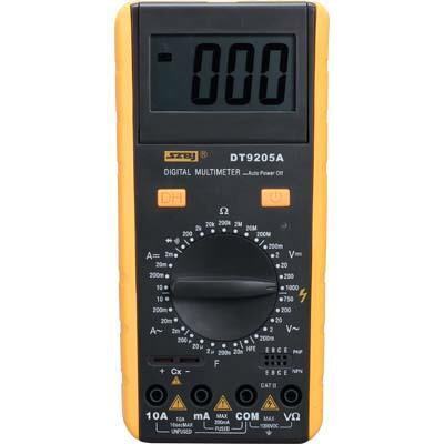 Instrument DT9205A digital capacitor ປ້ອງກັນຢ່າງເຕັມສ່ວນ, ບໍ່ມີການເຜົາໄຫມ້, buzzing, ປິດອັດຕະໂນມັດ, ອຸທິດຕົນ.