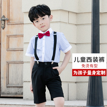 Boys shorts boys pants have type childrens clothing childrens zipper summer mid-waist casual middle pants program performance clothing