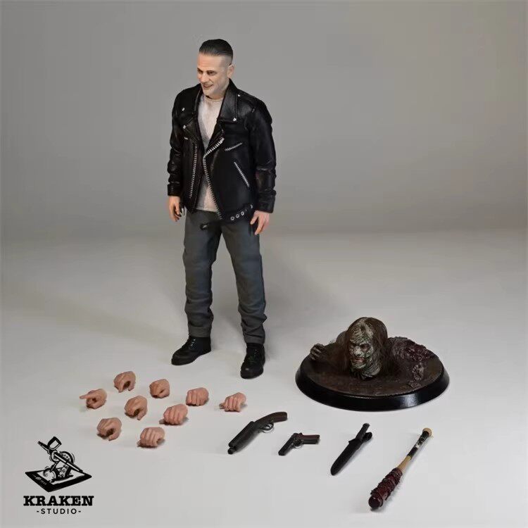 Kraken Studio Negan The Walking Dead 1/12 Male Action Figure Model Kraken Studio Negan The Walking Dead 1/12 Male Action Figure Model