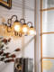 Dizan Retro Wall Lamp American Mid-Century Style Bathroom Mirror Front Lamp Designer Living Room Background Wall Lamp
