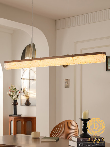 Dizan Home Restaurant Light, Mid-Century Modern Minimalist Dining Table Bar Counter Pendant Light, High-End Led Designer Lighting