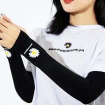  Sunscreen hand sleeve arm guard ins net red summer all-match thin anti-ultraviolet ice sleeve men ice cool ice silk sleeve women