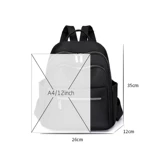 Рюкзак, модная сумка через плечо, универсальный вместительный и большой ранец для путешествий, небольшая сумка, ткань оксфорд, городской стиль