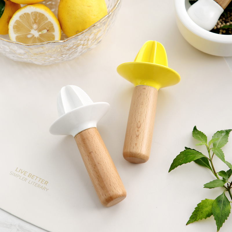 Day Style Manual Ceramic Lemon Juice Juice Extractor Orange Juice Lemon Theorizer Household Screw Lemon Press Orange Juice Baby Deputy Food