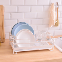 Le Lion Japanese-style metal kitchen rack drain rack Tableware dish drying storage rack Storage rack tableware rack