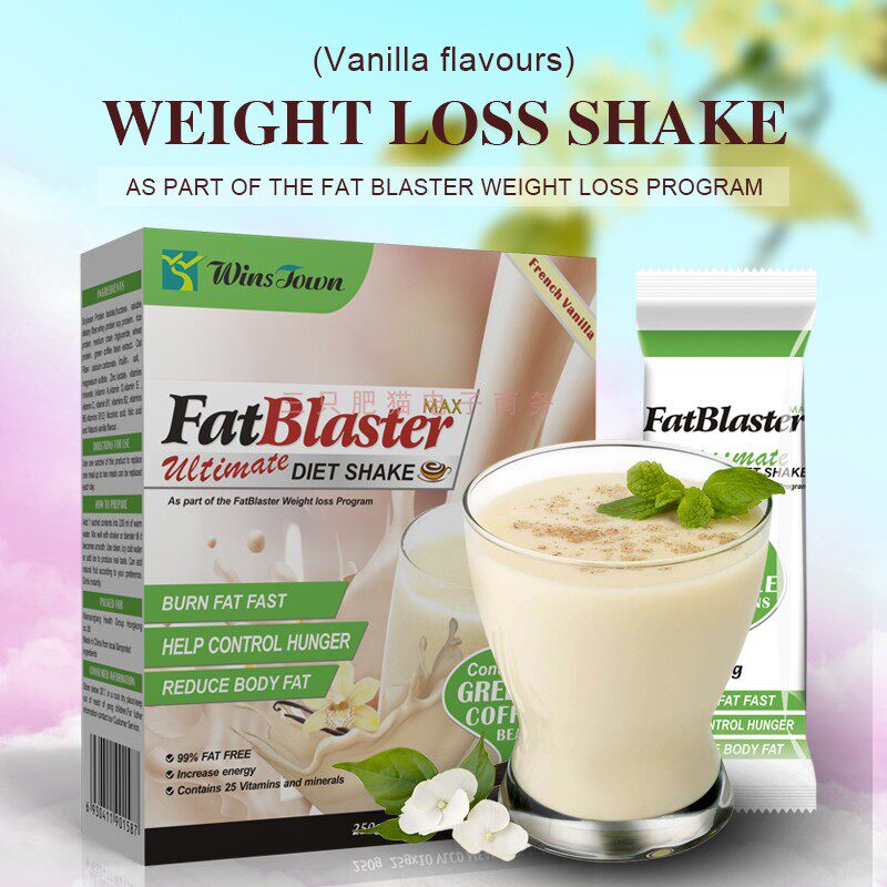Fat Blaster Diet Shake Milk DETOX Flat Tummy Fit Slim
