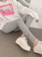 High-Waisted Leggings with Fleece Lining, Thickened for Autumn and Winter 2023, New Pure Cotton Skinny Pants, Stretchy and Warm