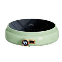 Luxurious heated coaster 100 degrees boiling water constant temperature hot milk artifact temperature regulating base warm cup insulated household water cup