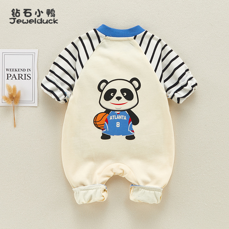 Tennis Red Baby Clothes Autumn Clothes 45 Month Male Baby Khaed Climbing Suit Newborn Toddler Toddler Clothes Out of clothes