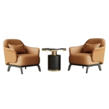 Итальянский столик на стойке регистрации и стул Комбинированная выставочная выставочная выставочный зал для договоров о офисной зоне. Случайный стул Одинокий диван -стул