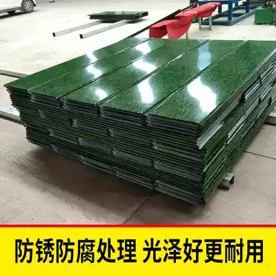 Color steel enclosure construction baffle thickened iron sheet baffle municipal engineering road isolation enclosure construction site wall
