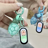 iboann [Маленькая черепаха] Подходит для Xiaomi Mi Band 10, ремешок для часов, подвеска 9/8, универсальная версия NFC, светящаяся керамическая версия, Xiaohongshu, светящаяся маленькая черепаха в том же стиле