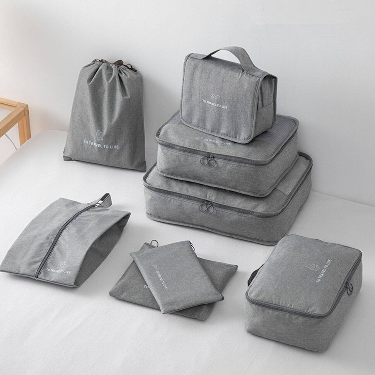 Travel containing bunches pocket for business lingerie clothes to be produced in bagging luggage Suitcase Clothing Collection Bag Finishing Bag