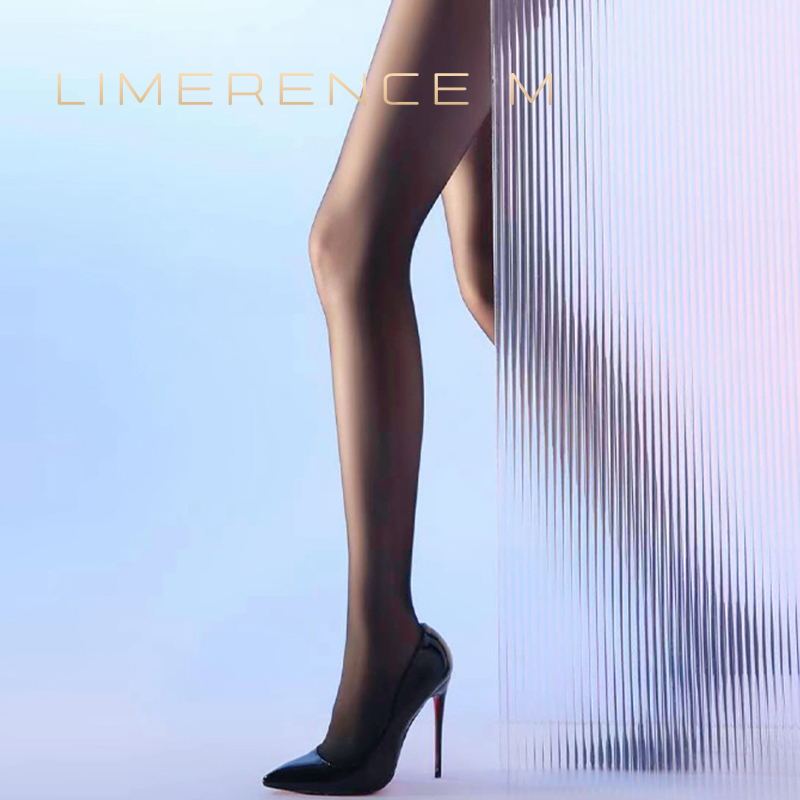 Laimi "Tender Love" Velvet Seamless Stockings for Women, Spring and Autumn Style, Sexy Thin Black Transparent Silky Pantyhose Laimi "Tender Love" Velvet Seamless Stockings for Women, Spring and Autumn Style, Sexy Thin Black Transparent Silky Pantyhose