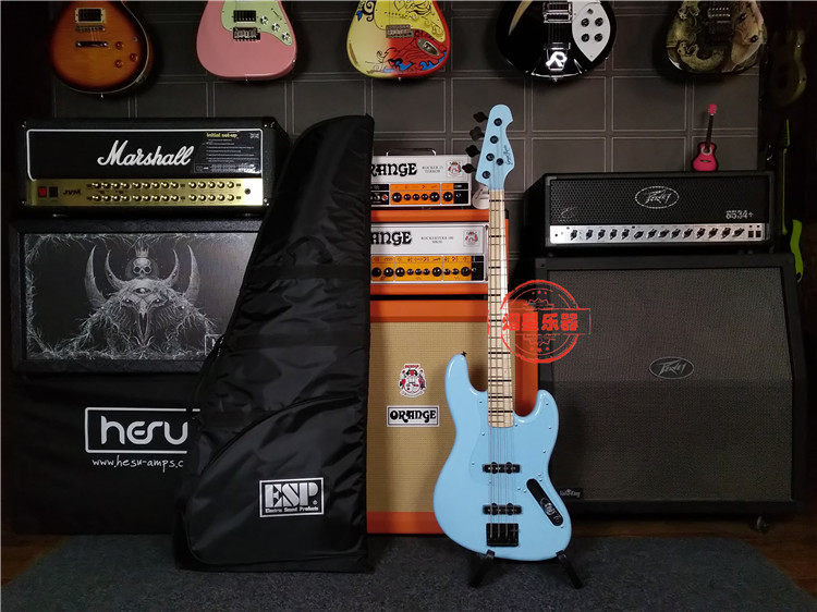 ESP GRASSROOTS G-EAST BLUE 04 Limited Sazabys GEN Four String Bass - Tao