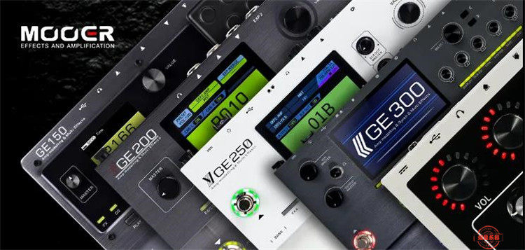 Mooer magic ear GE full range of GE150GE200GE300 simulation professional-grade electric guitar comprehensive effects