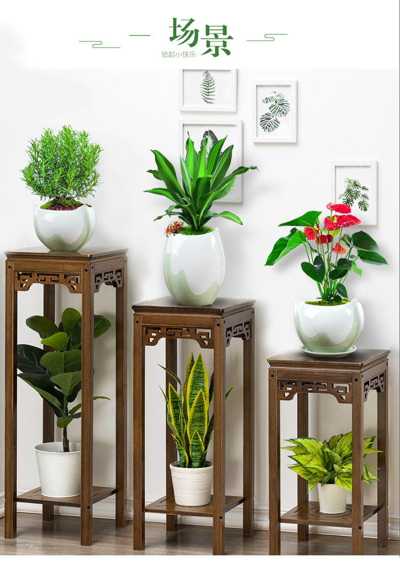 Ceramic green plant large special pot money plant orchid fleshy the plants potted special simplicity Nordic desktop clearance