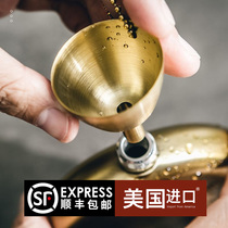 IZOLA US imports small wine pot with small caliber small caliber stainless steel wine with funnel