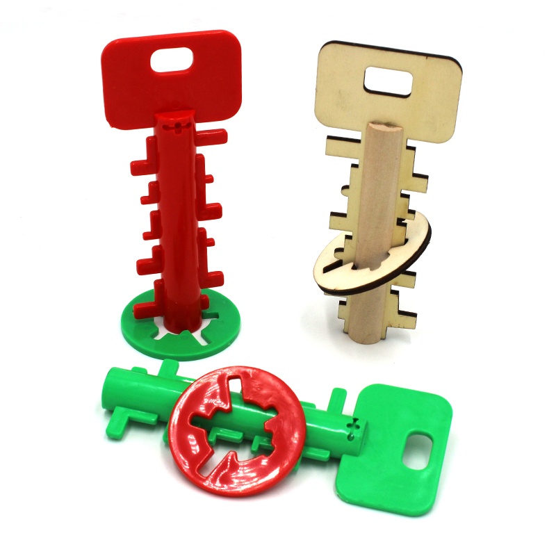 Brain game Kong Ming lock Luban lock unlock unlock disassembly puzzle children's training toys early education parent-child interaction
