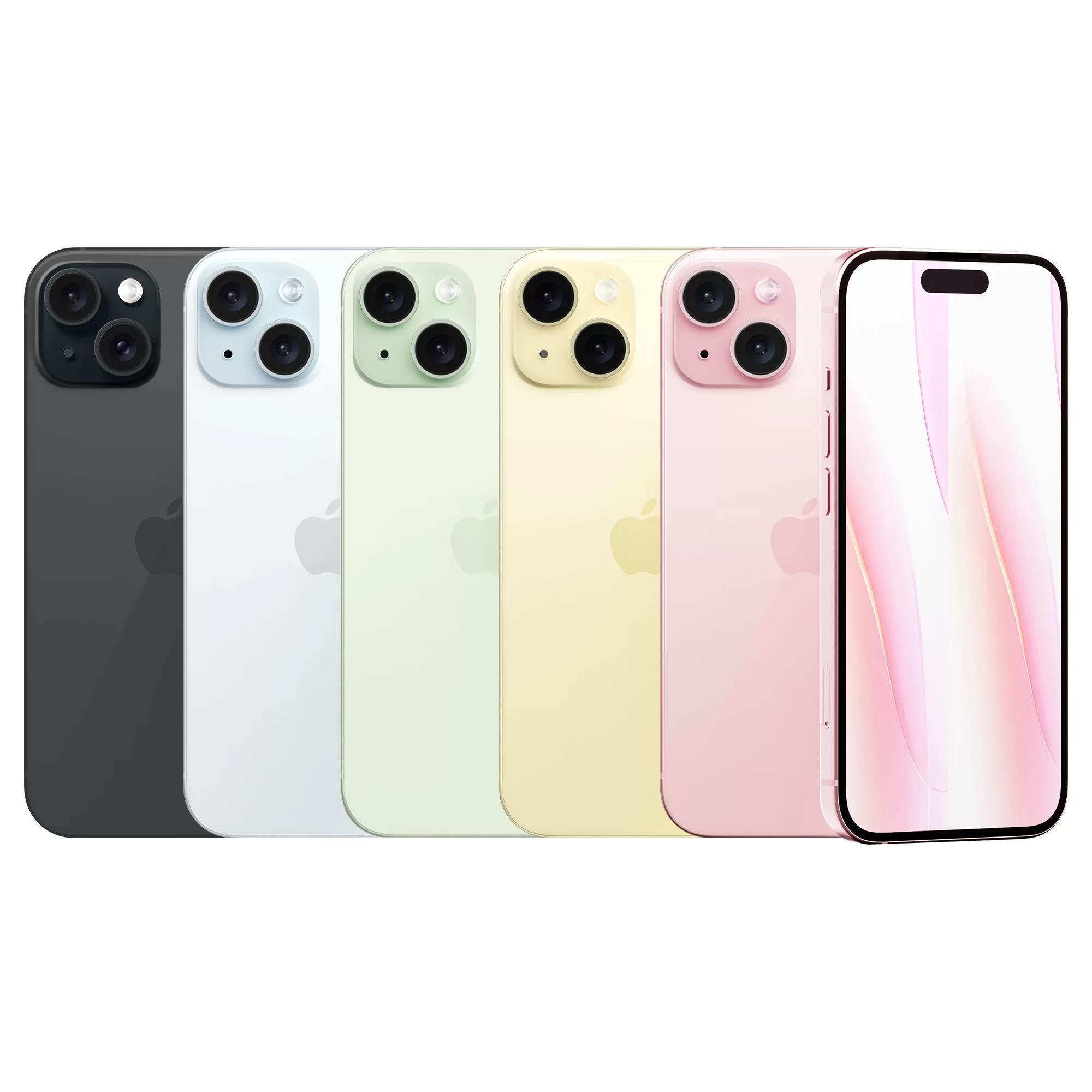 Apple/ Apple, iPhone 15, iPhone 15, мобильный телефон Dynamic Island, 15 plus, поддержка всех стандартов связи, 15 шт