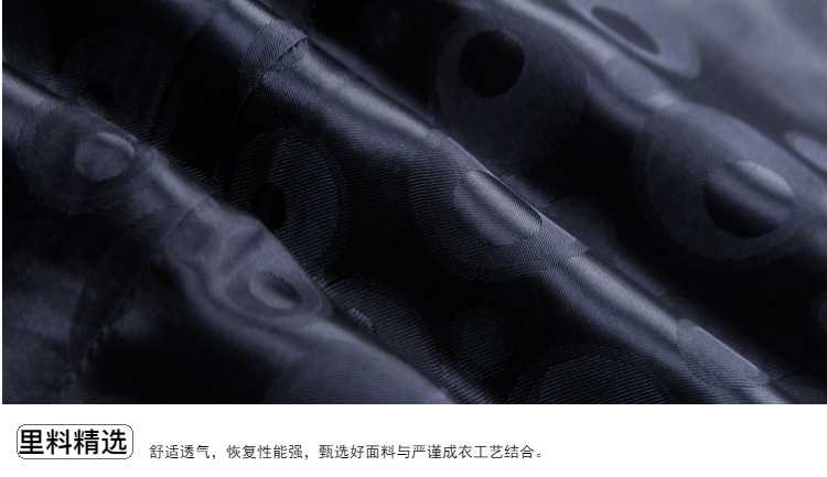 Nhà máy trực tiếp áo len len Hongwei Gran trung niên áo gió cashmere đầy đủ tóc dài áo khoác nam - Áo len áo khoác nam 2021