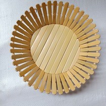 Bamboo fruit plate Fruit basket Fruit basket Handmade bamboo hotel supplies Fruit plate Fruit basket Bamboo products vegetable basket