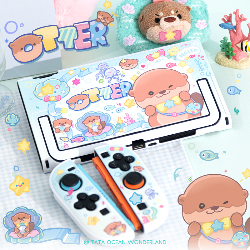 Mist Island Original Switch2 Protective Case Otter Nintendo Ns2 Split Hard Shell Protective Cover Game Console Accessories