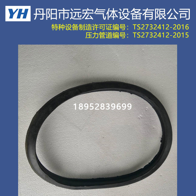 Acetylene rubber ring damping ring protective ring rubber ring standard acetylene rubber ring semicircle hollow